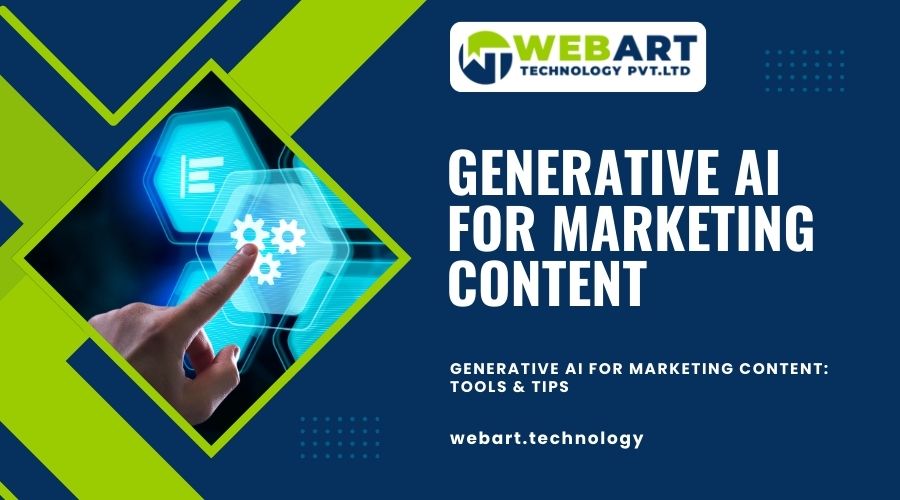 Generative AI for marketing content